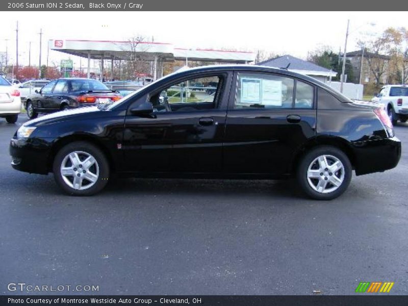 Black Onyx / Gray 2006 Saturn ION 2 Sedan