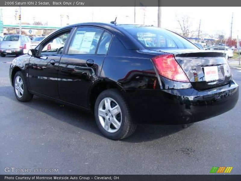 Black Onyx / Gray 2006 Saturn ION 2 Sedan