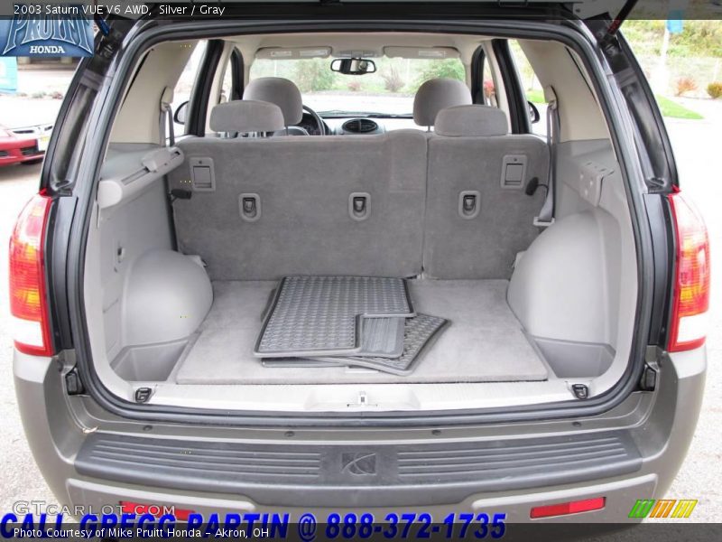 Silver / Gray 2003 Saturn VUE V6 AWD