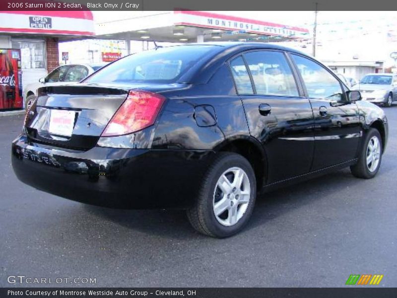 Black Onyx / Gray 2006 Saturn ION 2 Sedan