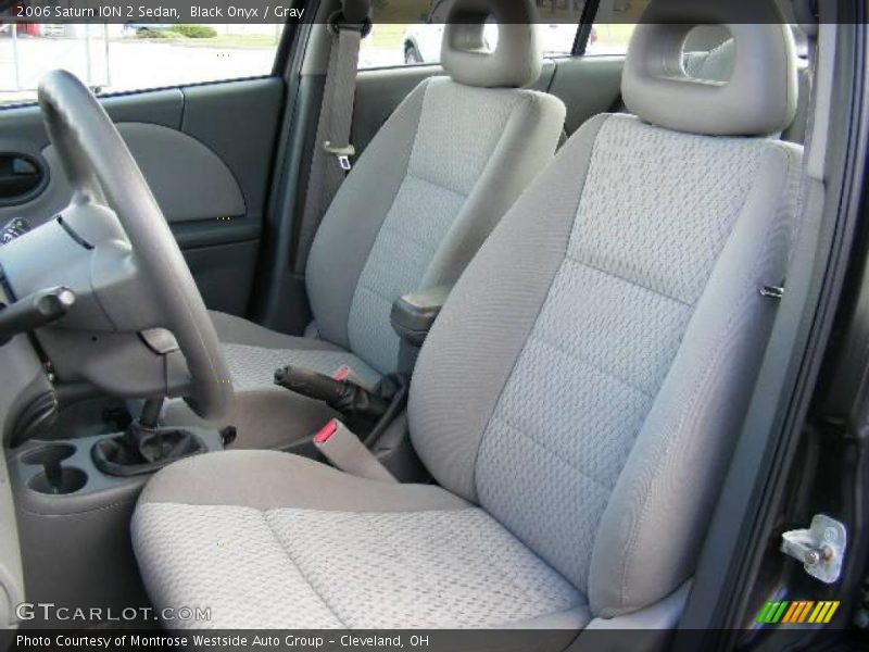 Black Onyx / Gray 2006 Saturn ION 2 Sedan
