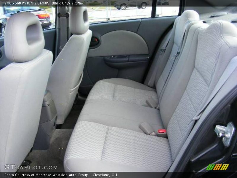 Black Onyx / Gray 2006 Saturn ION 2 Sedan