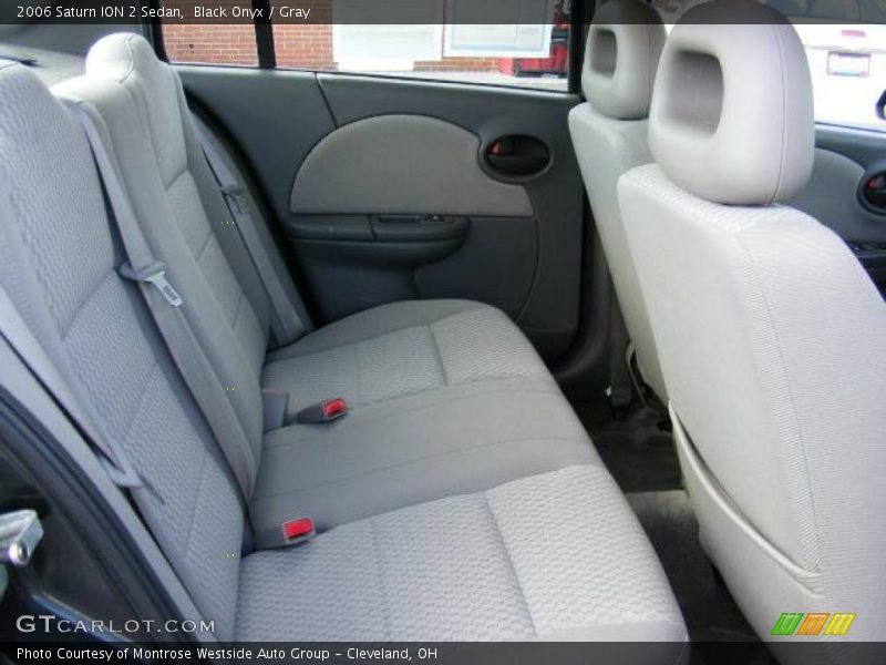 Black Onyx / Gray 2006 Saturn ION 2 Sedan