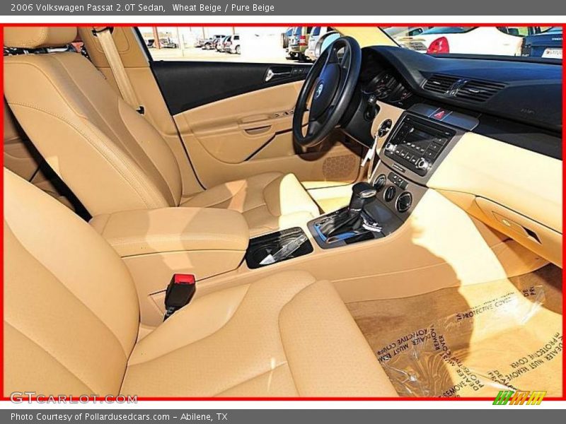 Wheat Beige / Pure Beige 2006 Volkswagen Passat 2.0T Sedan