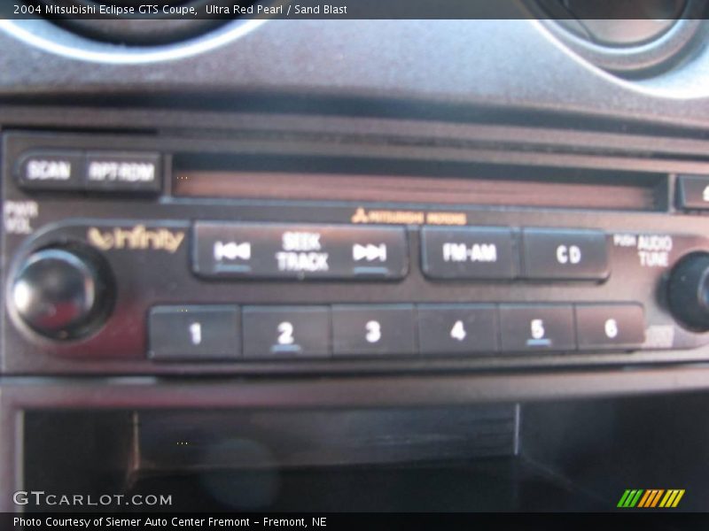 Ultra Red Pearl / Sand Blast 2004 Mitsubishi Eclipse GTS Coupe