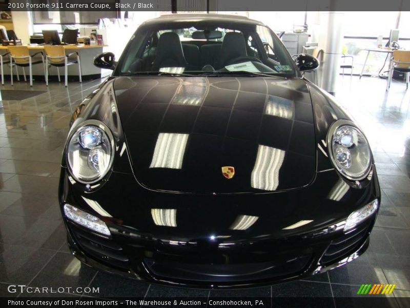 Black / Black 2010 Porsche 911 Carrera Coupe