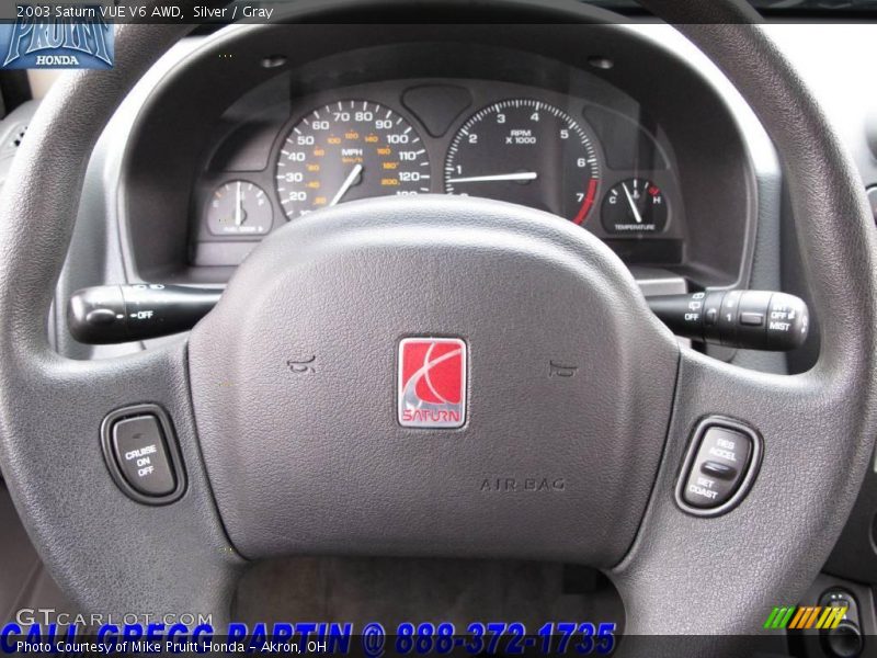 Silver / Gray 2003 Saturn VUE V6 AWD