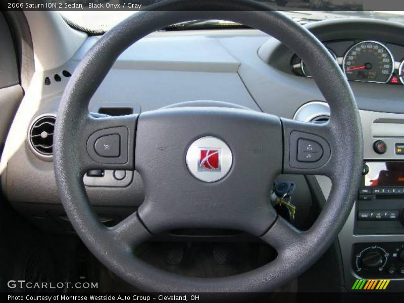 Black Onyx / Gray 2006 Saturn ION 2 Sedan