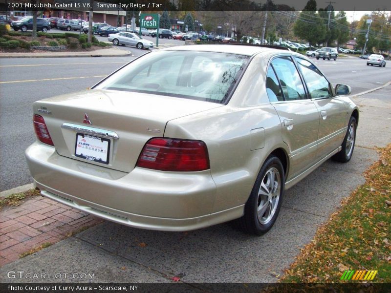 Banyon Bay Beige / Tan 2001 Mitsubishi Galant LS V6