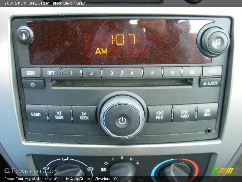 Black Onyx / Gray 2006 Saturn ION 2 Sedan