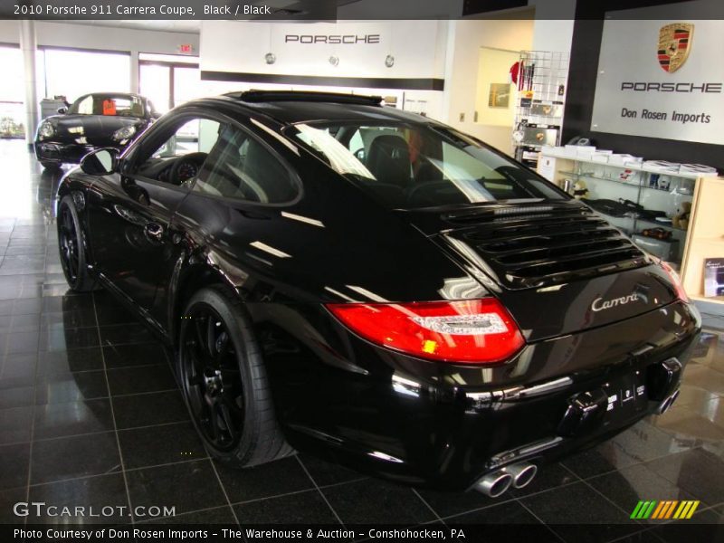 Black / Black 2010 Porsche 911 Carrera Coupe