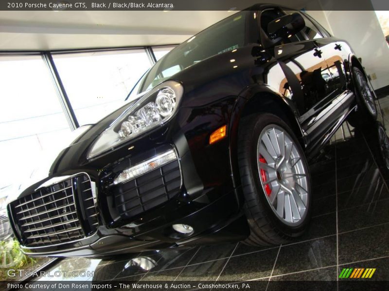 Black / Black/Black Alcantara 2010 Porsche Cayenne GTS