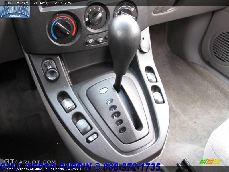 Silver / Gray 2003 Saturn VUE V6 AWD