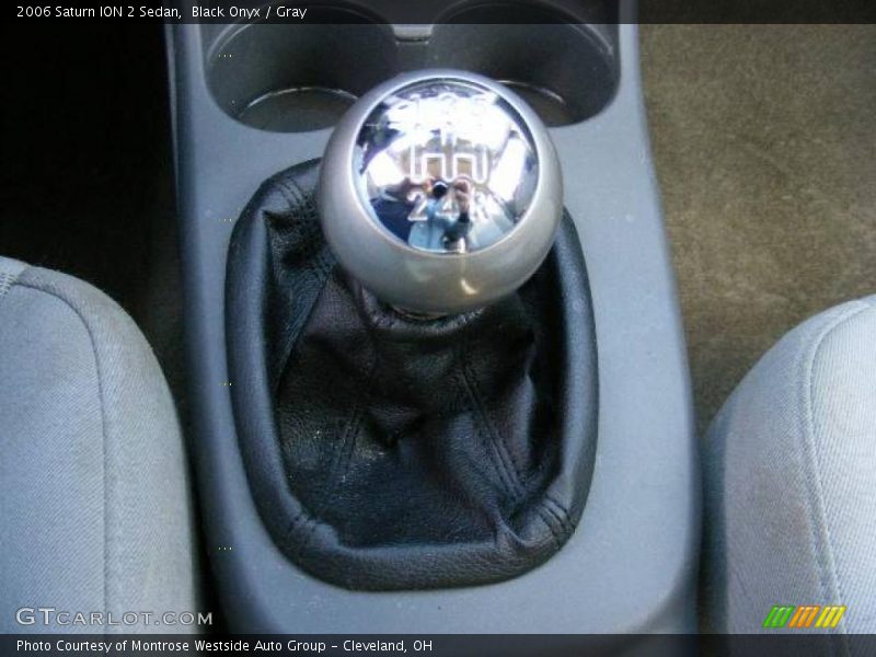 Black Onyx / Gray 2006 Saturn ION 2 Sedan