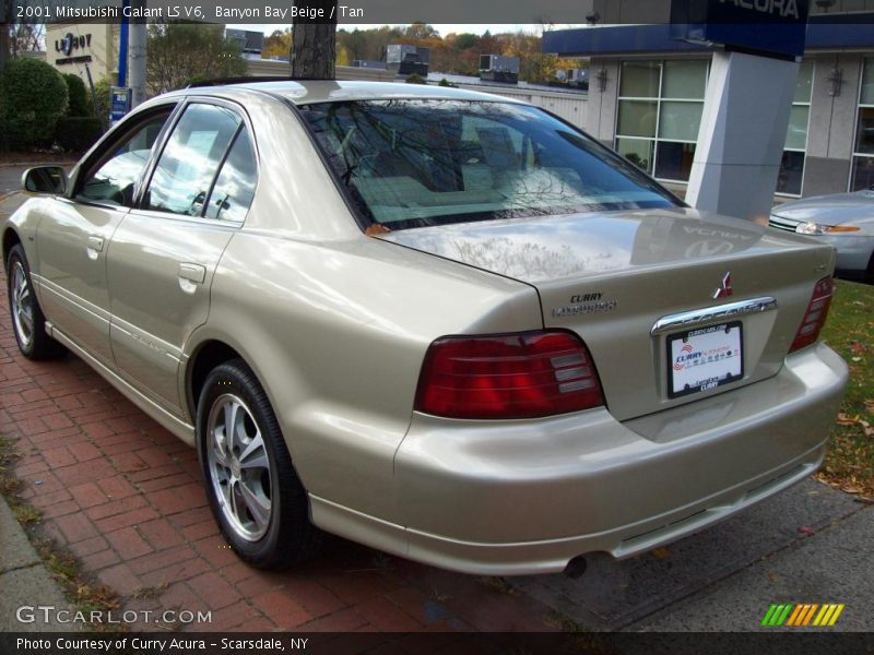 Banyon Bay Beige / Tan 2001 Mitsubishi Galant LS V6