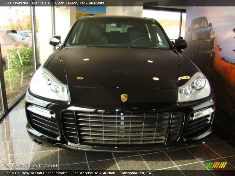 Black / Black/Black Alcantara 2010 Porsche Cayenne GTS