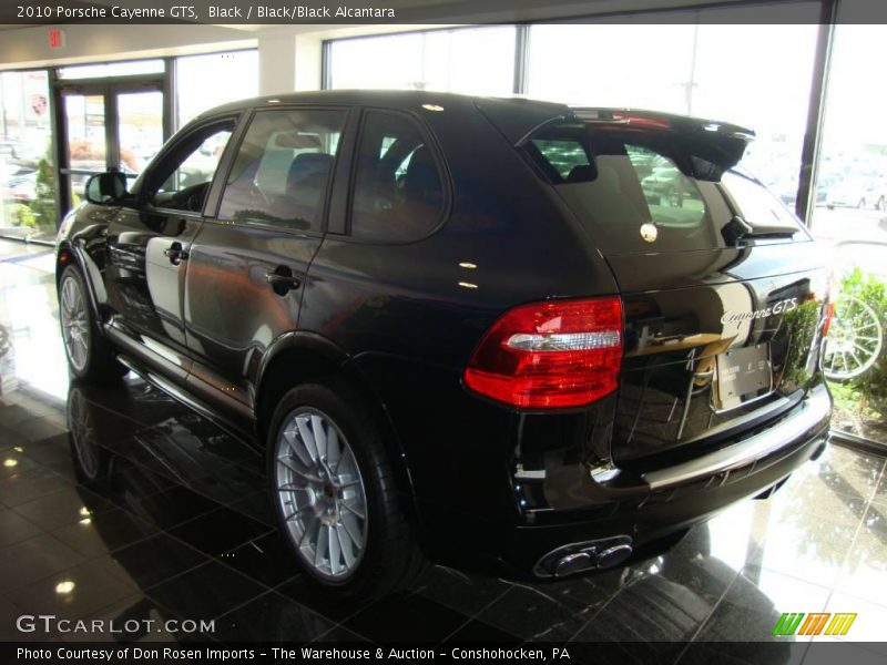 Black / Black/Black Alcantara 2010 Porsche Cayenne GTS