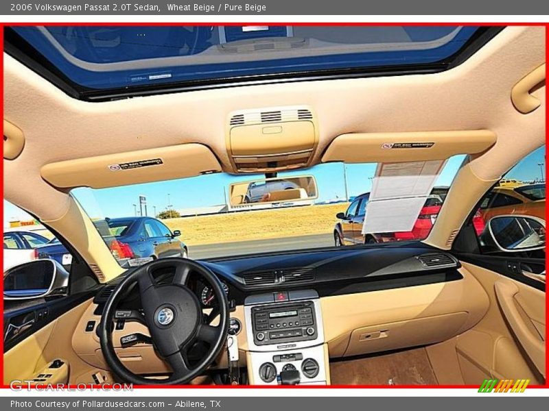 Wheat Beige / Pure Beige 2006 Volkswagen Passat 2.0T Sedan