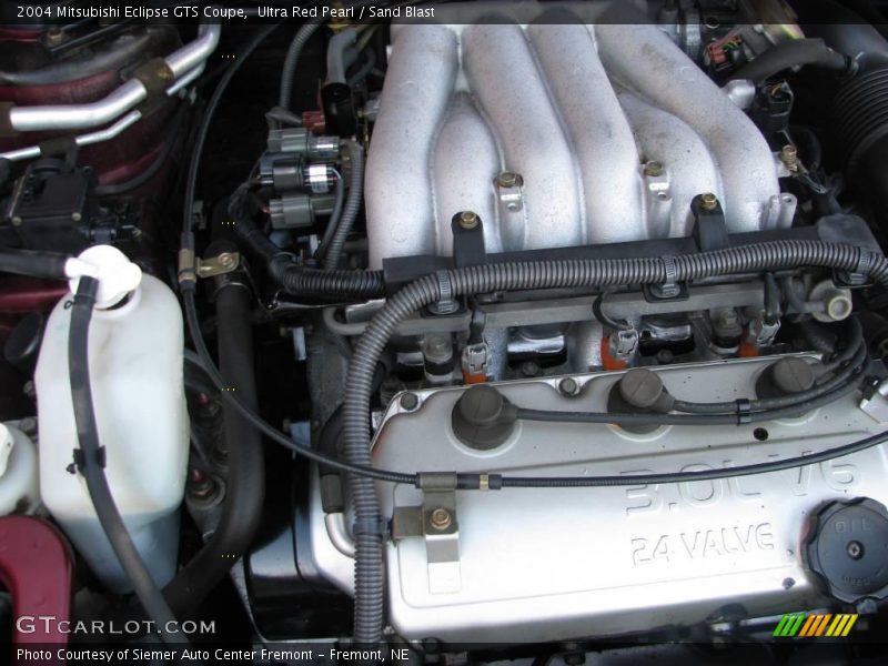 Ultra Red Pearl / Sand Blast 2004 Mitsubishi Eclipse GTS Coupe