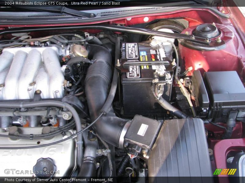 Ultra Red Pearl / Sand Blast 2004 Mitsubishi Eclipse GTS Coupe