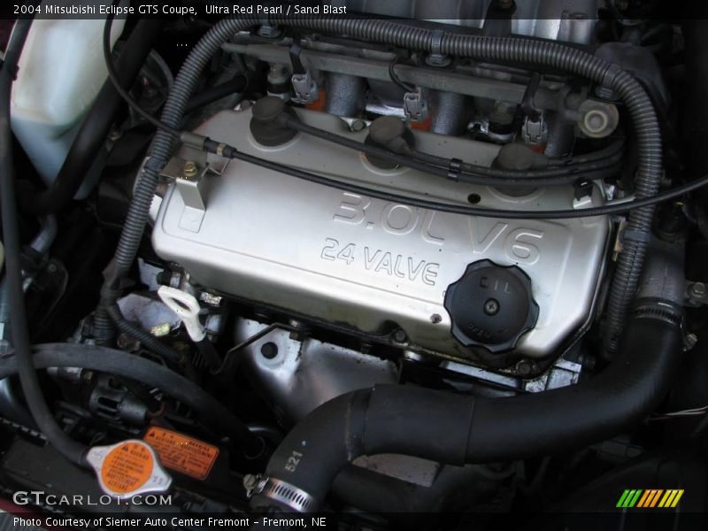 Ultra Red Pearl / Sand Blast 2004 Mitsubishi Eclipse GTS Coupe