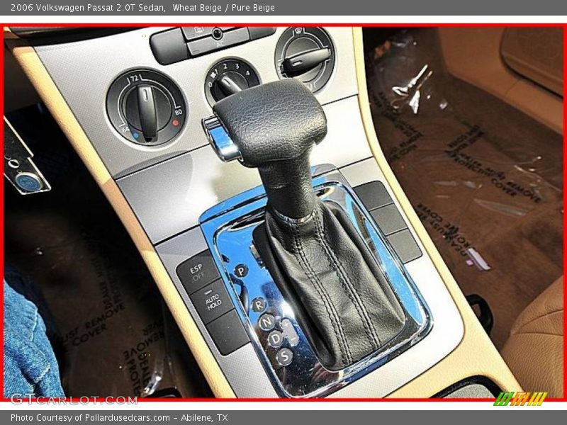 Wheat Beige / Pure Beige 2006 Volkswagen Passat 2.0T Sedan