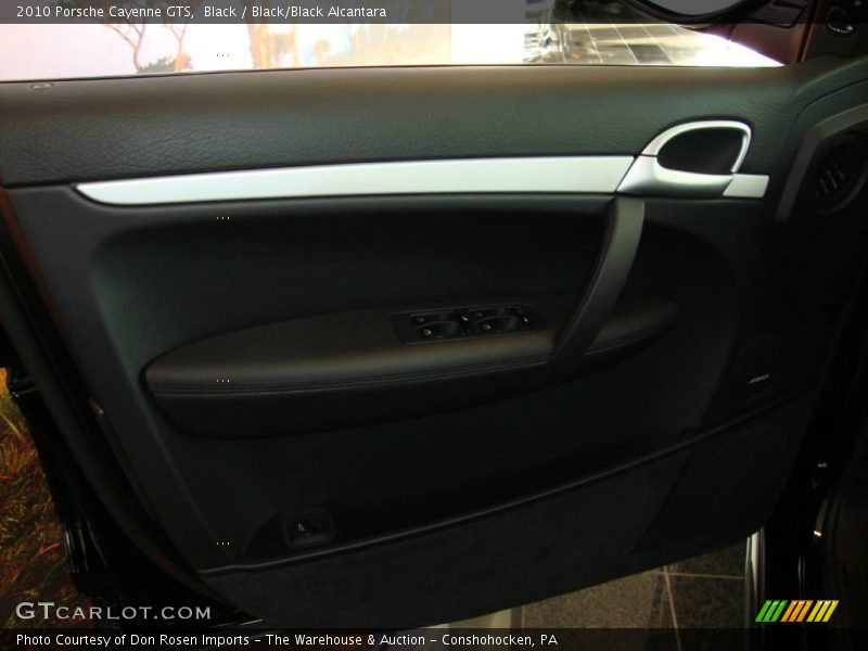 Black / Black/Black Alcantara 2010 Porsche Cayenne GTS