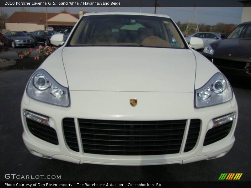 Sand White / Havanna/Sand Beige 2010 Porsche Cayenne GTS