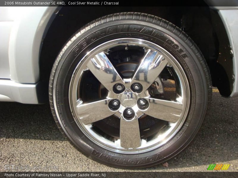 Cool Silver Metallic / Charcoal 2006 Mitsubishi Outlander SE 4WD