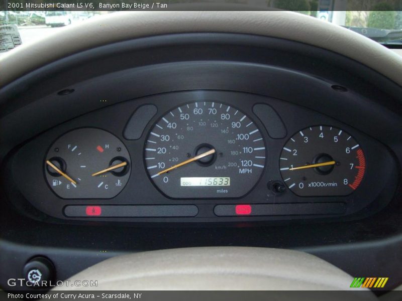 Banyon Bay Beige / Tan 2001 Mitsubishi Galant LS V6