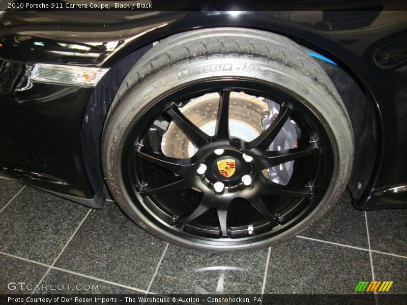 Black / Black 2010 Porsche 911 Carrera Coupe