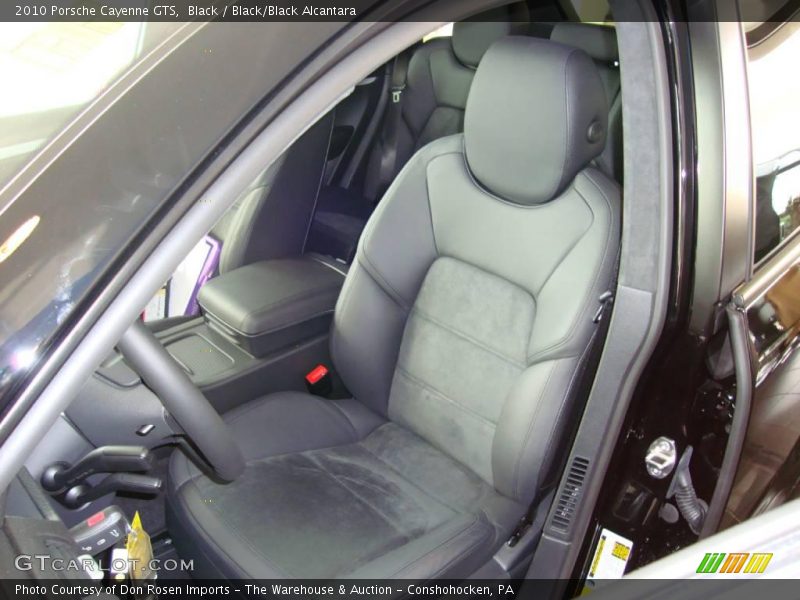 Black / Black/Black Alcantara 2010 Porsche Cayenne GTS