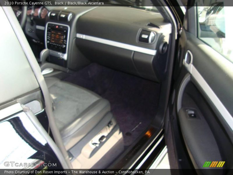 Black / Black/Black Alcantara 2010 Porsche Cayenne GTS