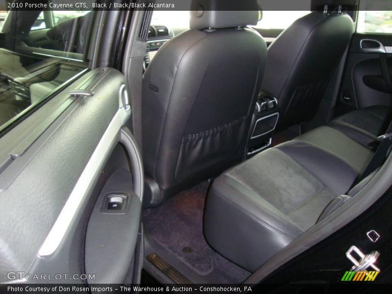 Black / Black/Black Alcantara 2010 Porsche Cayenne GTS