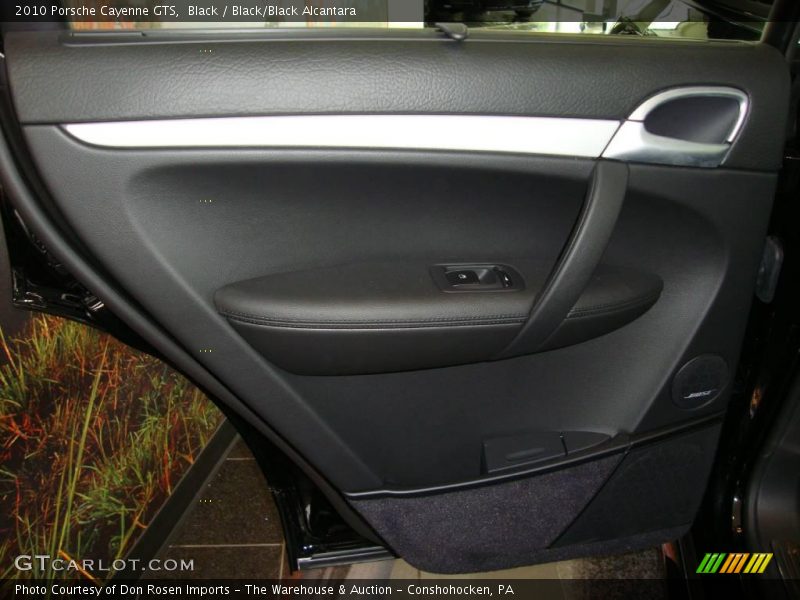 Black / Black/Black Alcantara 2010 Porsche Cayenne GTS