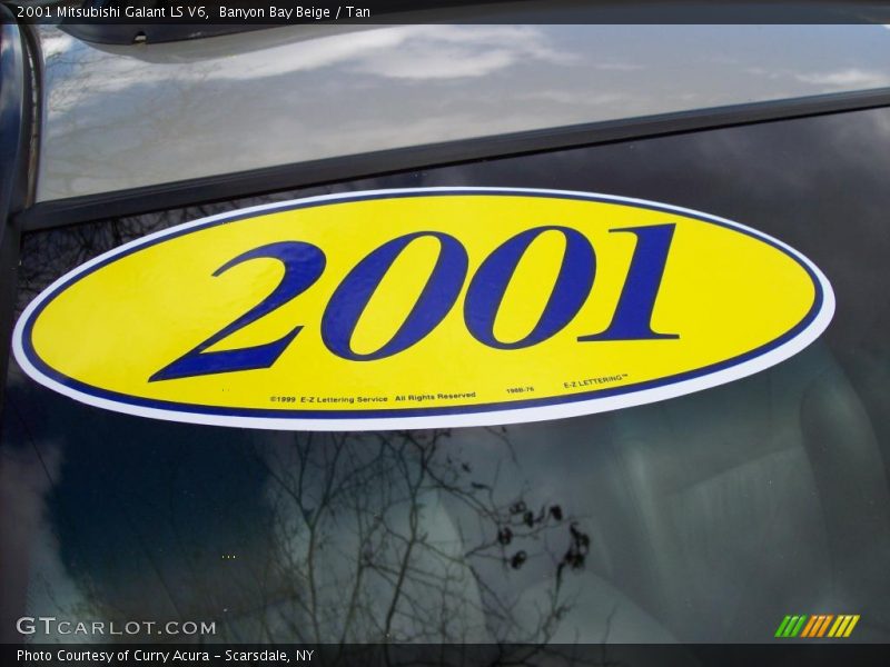 Banyon Bay Beige / Tan 2001 Mitsubishi Galant LS V6