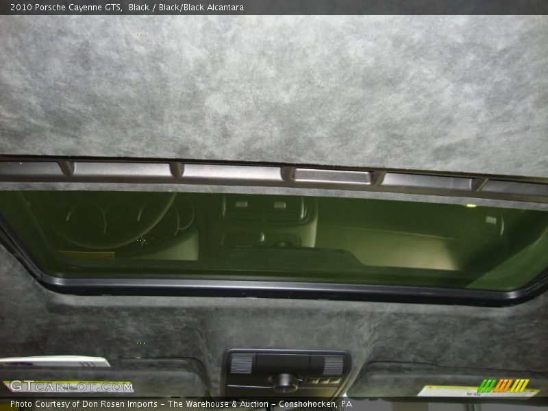 Black / Black/Black Alcantara 2010 Porsche Cayenne GTS