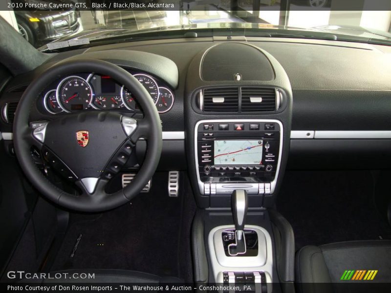 Black / Black/Black Alcantara 2010 Porsche Cayenne GTS