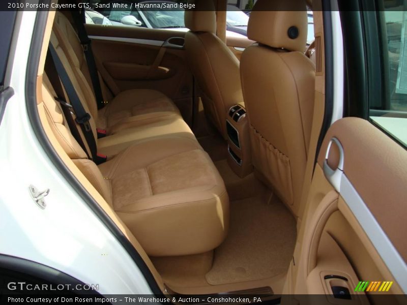 Sand White / Havanna/Sand Beige 2010 Porsche Cayenne GTS