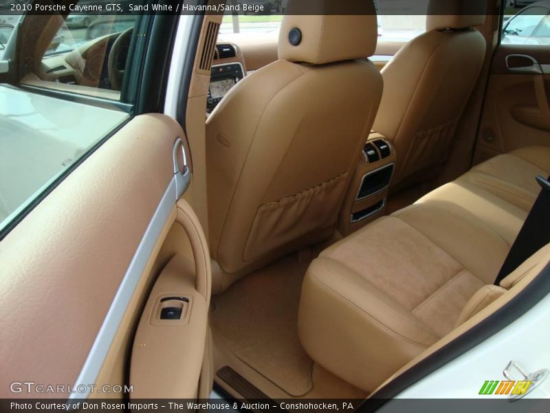 Sand White / Havanna/Sand Beige 2010 Porsche Cayenne GTS