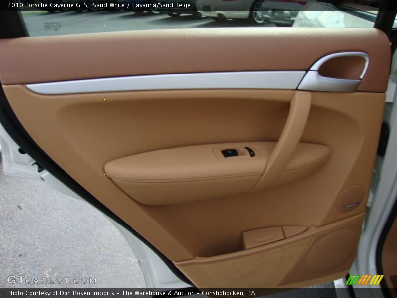 Sand White / Havanna/Sand Beige 2010 Porsche Cayenne GTS