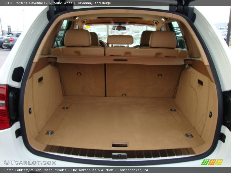 Sand White / Havanna/Sand Beige 2010 Porsche Cayenne GTS