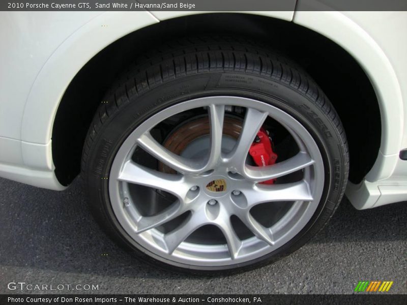 Sand White / Havanna/Sand Beige 2010 Porsche Cayenne GTS
