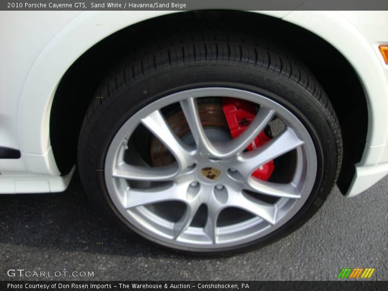 Sand White / Havanna/Sand Beige 2010 Porsche Cayenne GTS