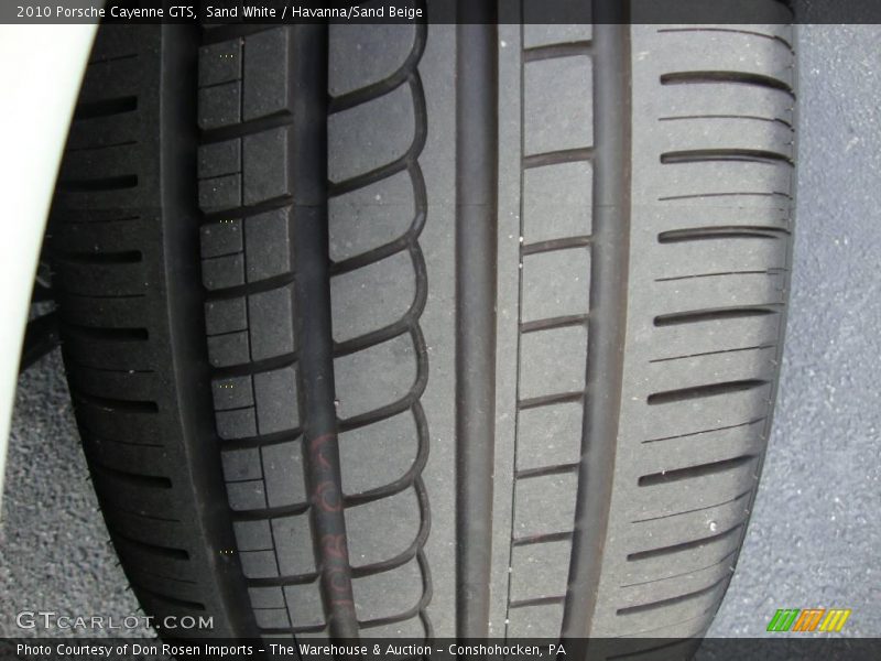 Sand White / Havanna/Sand Beige 2010 Porsche Cayenne GTS