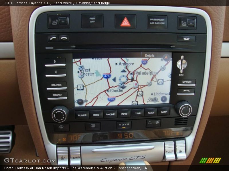Sand White / Havanna/Sand Beige 2010 Porsche Cayenne GTS