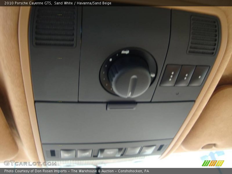 Sand White / Havanna/Sand Beige 2010 Porsche Cayenne GTS