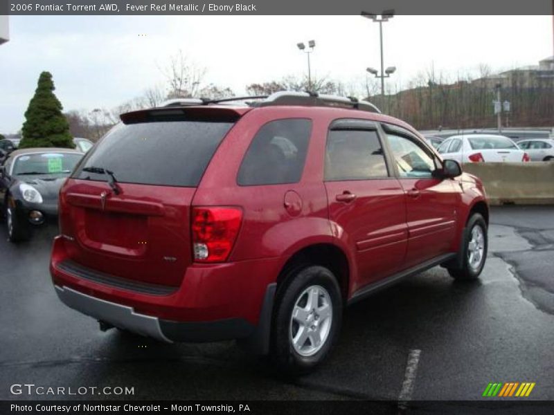 Fever Red Metallic / Ebony Black 2006 Pontiac Torrent AWD