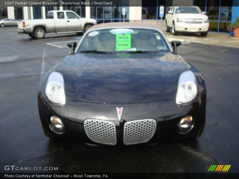 Mysterious Black / Steel/Sand 2007 Pontiac Solstice Roadster