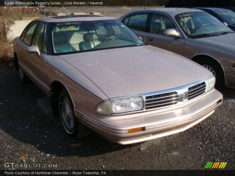 Gold Metallic / Neutral 1998 Oldsmobile Regency Sedan